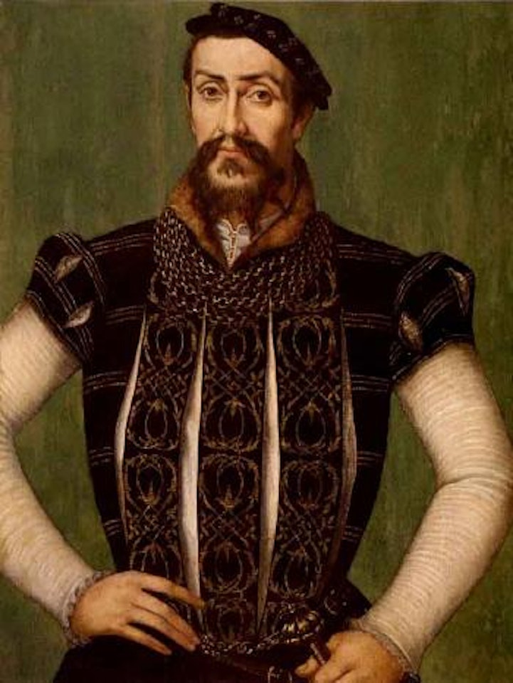 Portrait of man, said to be Andre de Dampierre by Attributed to Francois Clouet