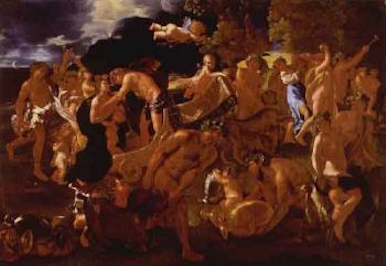 Meeting of Bacchus and Ariadne by Nicolas Poussin