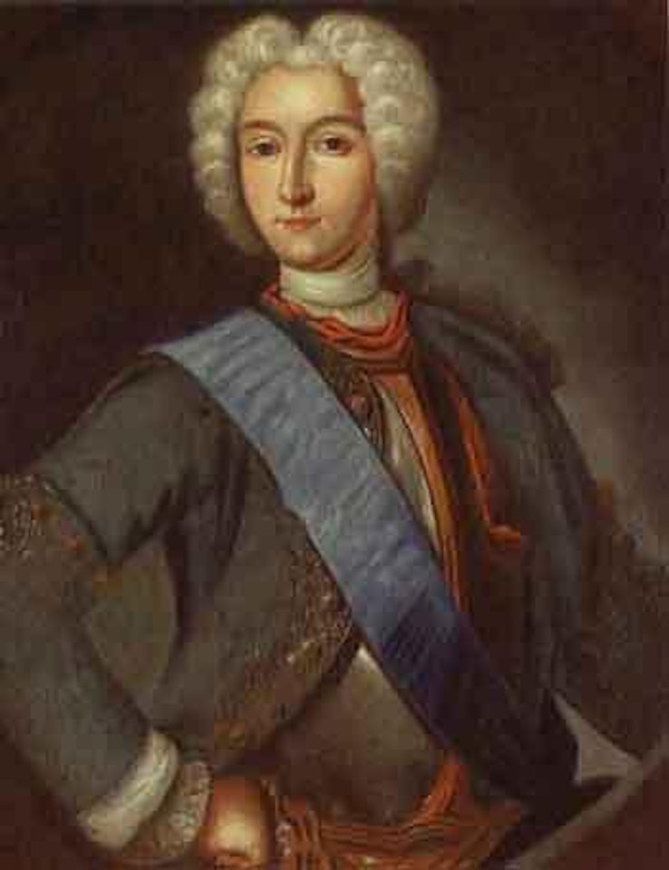 Emperor Peter II Alexeivich by Russian School