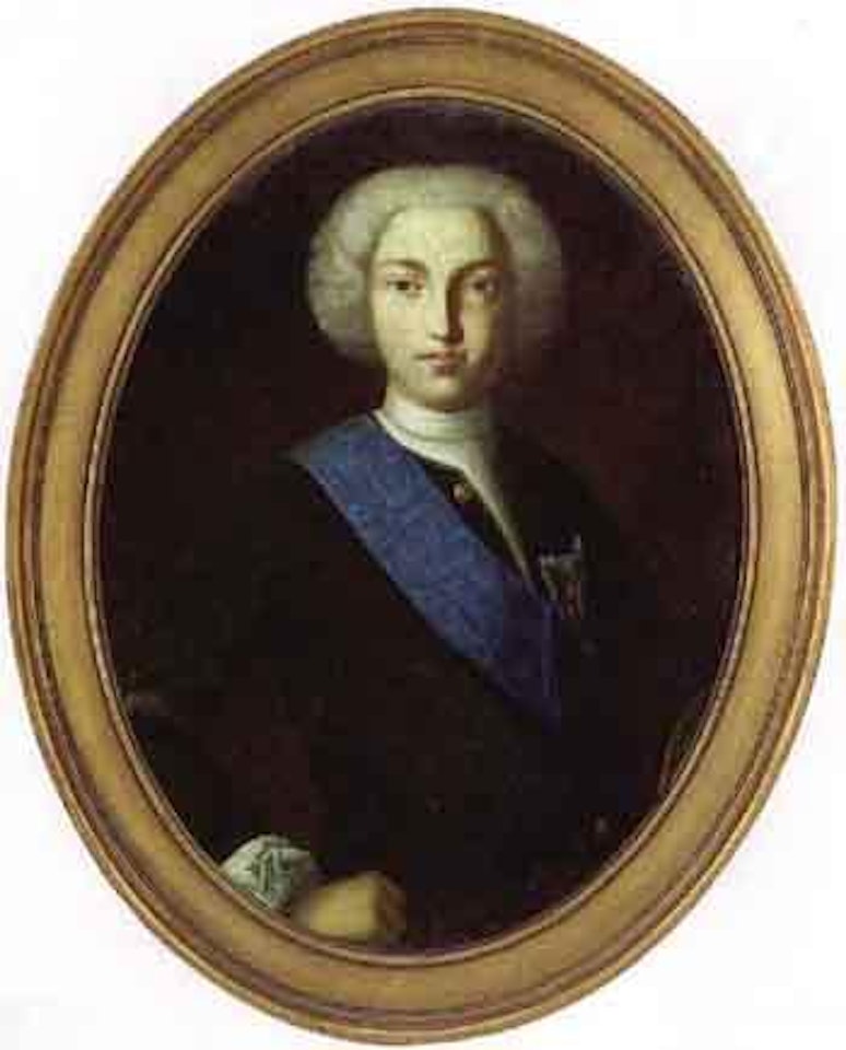 Portrait of Peter II by Russian School