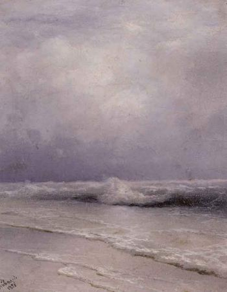 Waves and clouds by Ivan Konstantinovich Aivazovsky