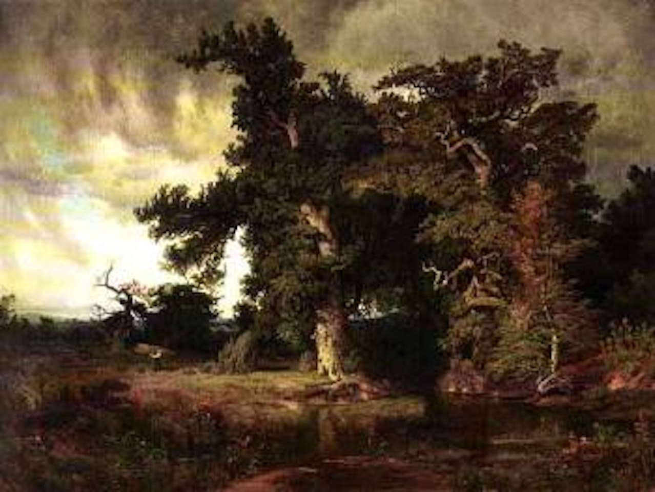 Before the storm by August Wilhelm Leu