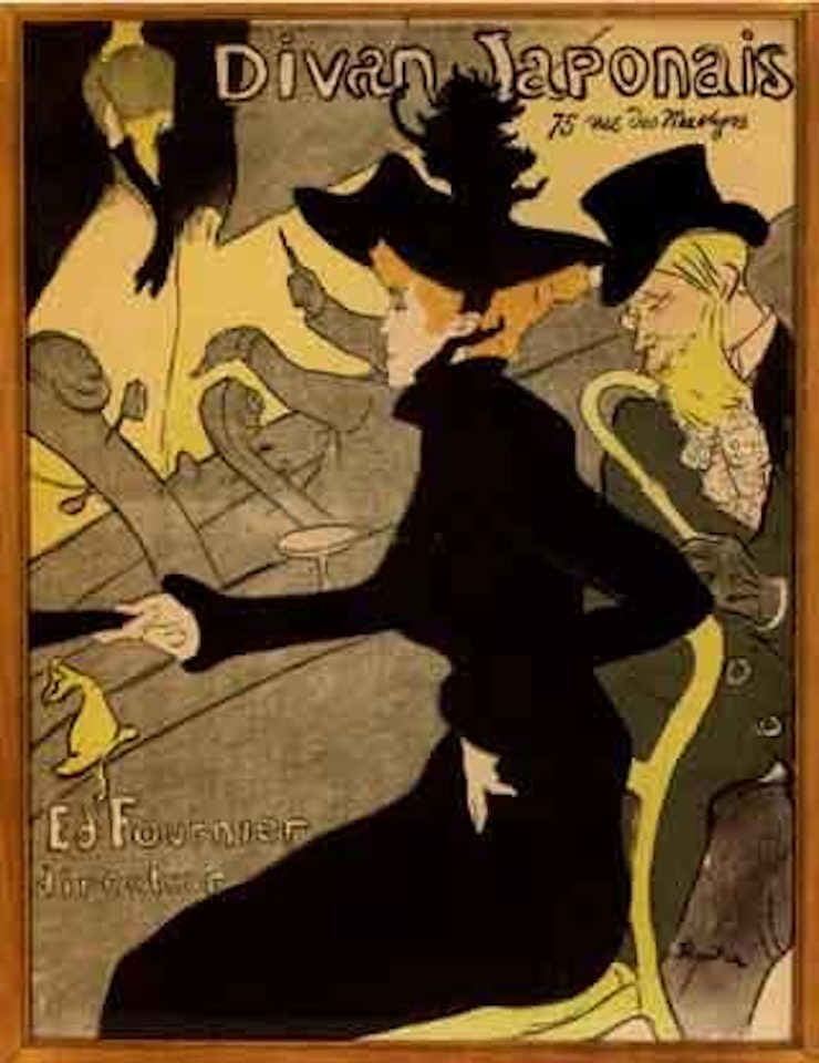 Divan Japonais by Henri de Toulouse-Lautrec