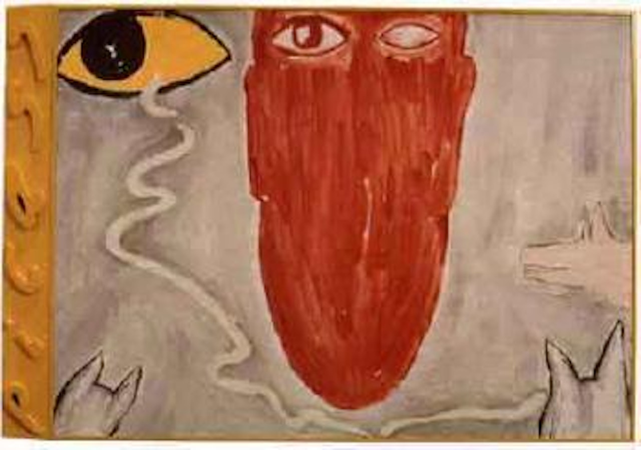 Untitled - age of Jesus by Enzo Cucchi