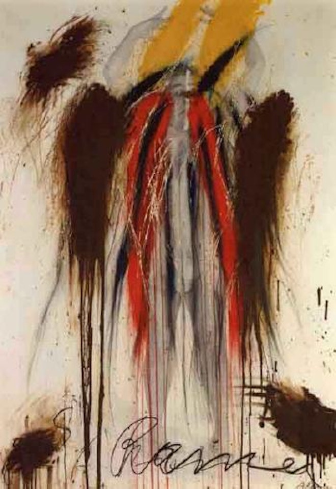 Schwur by Arnulf Rainer