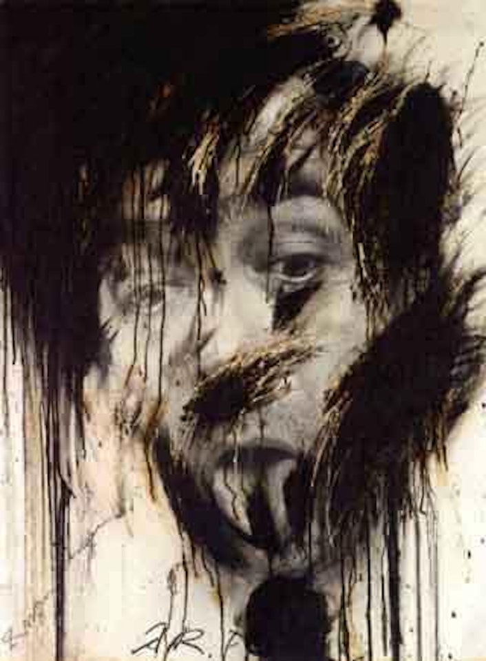 Zungen, zungen by Arnulf Rainer