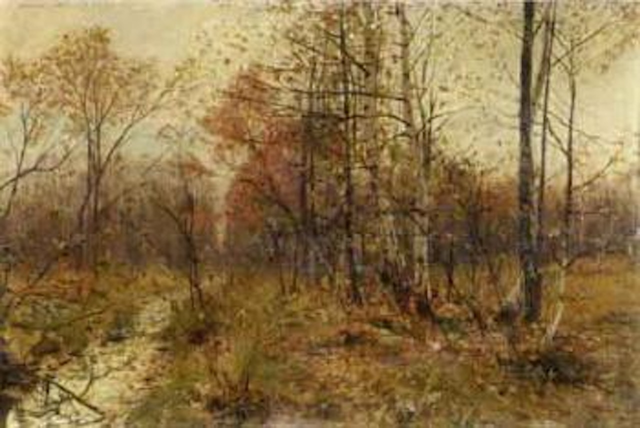 Spreewald in autumn by Walter Moras