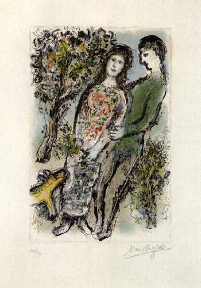 Orange tree by Marc Chagall