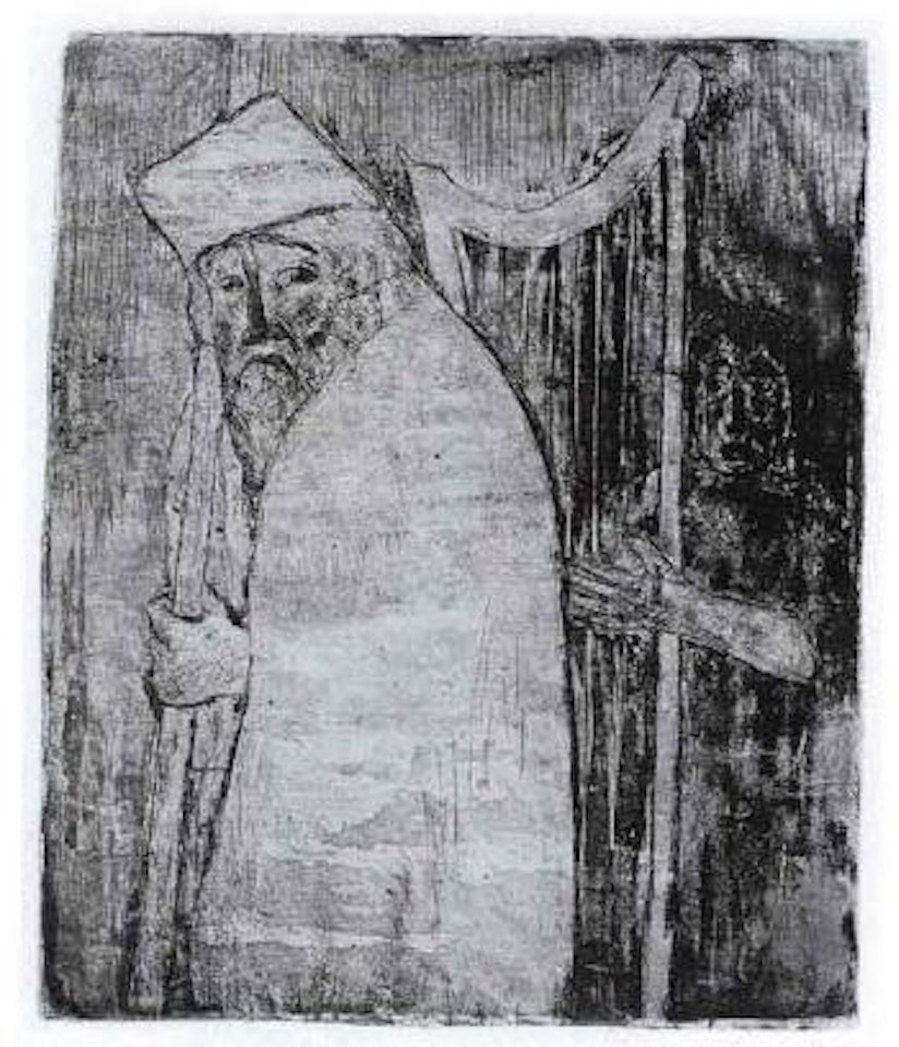 Saul and David by Emil Nolde