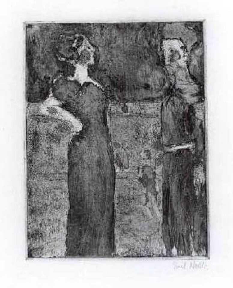 The mistress by Emil Nolde