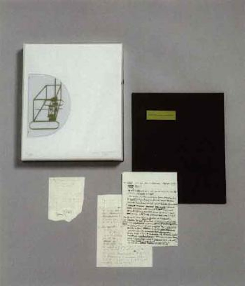 A l'infinitif - the white box by Marcel Duchamp