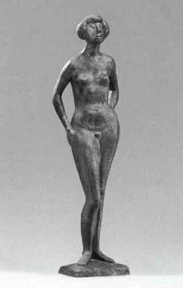 Standing female figure by Gerhard Marcks