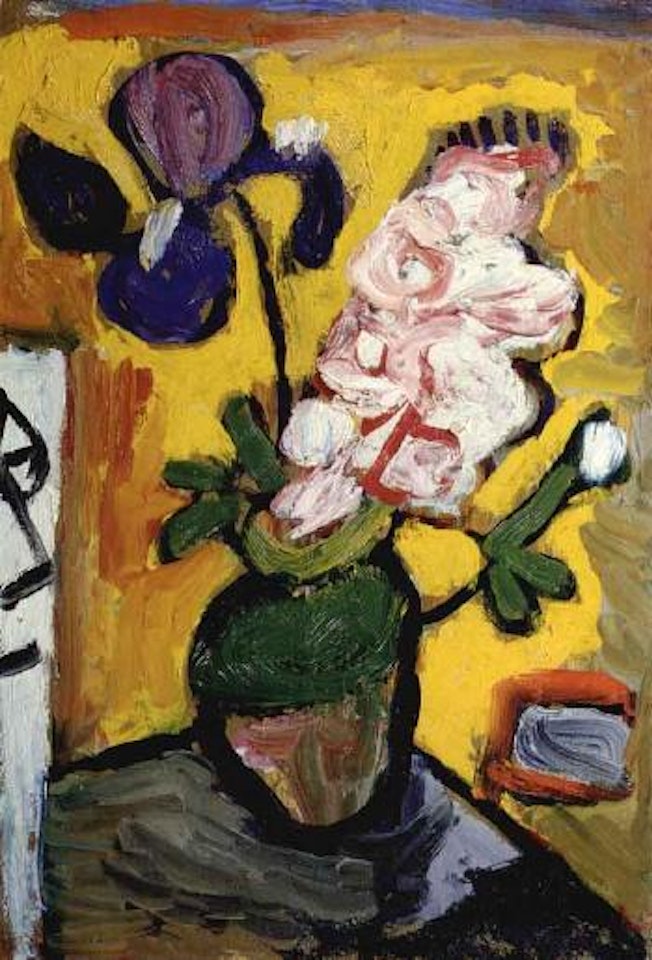 Iris and hyacinth by Gabriele Münter