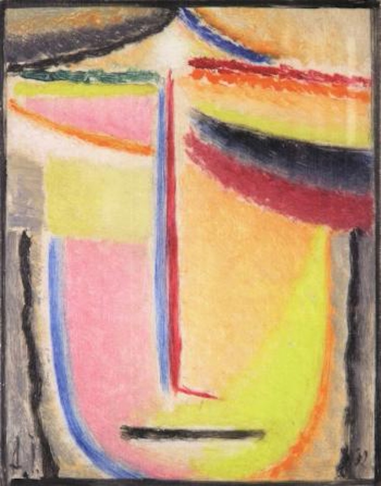Abstract head by Alexej von Jawlensky