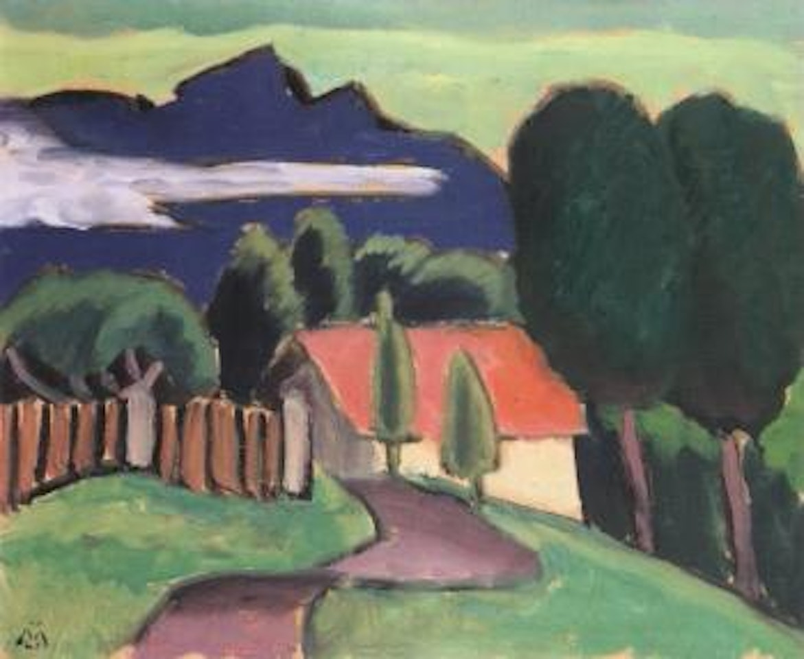Landscape near Murnau by Gabriele Münter