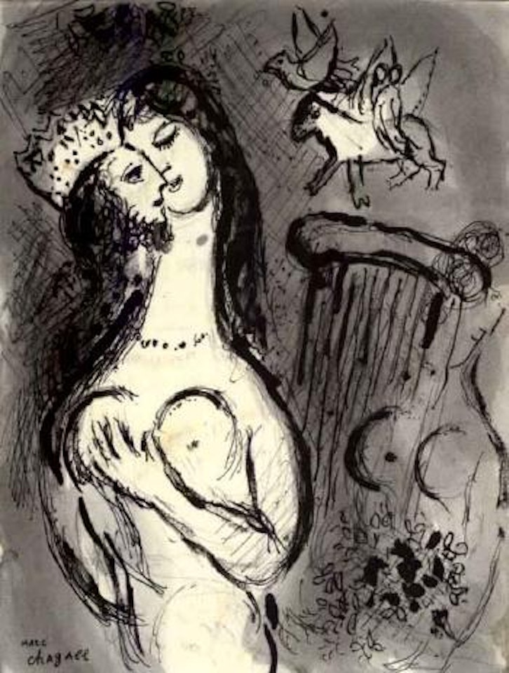 Cantique by Marc Chagall