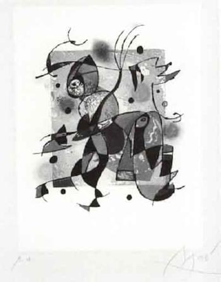 Gaudi XVI by Joan Miró