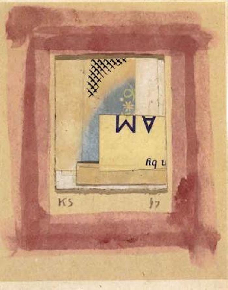 Untitled by Kurt Schwitters