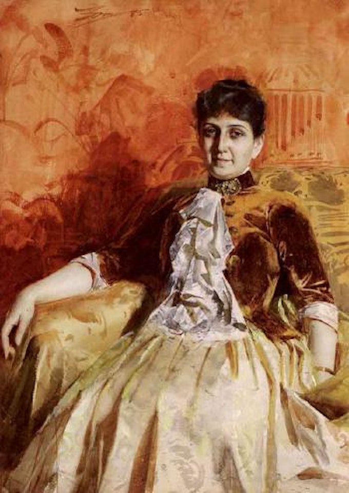 Portrait of Lisen Lamm by Anders Zorn