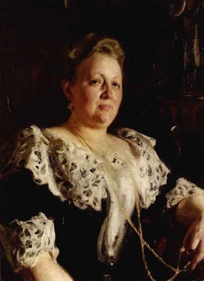 Mrs Edna Nobel, nee Collin by Anders Zorn