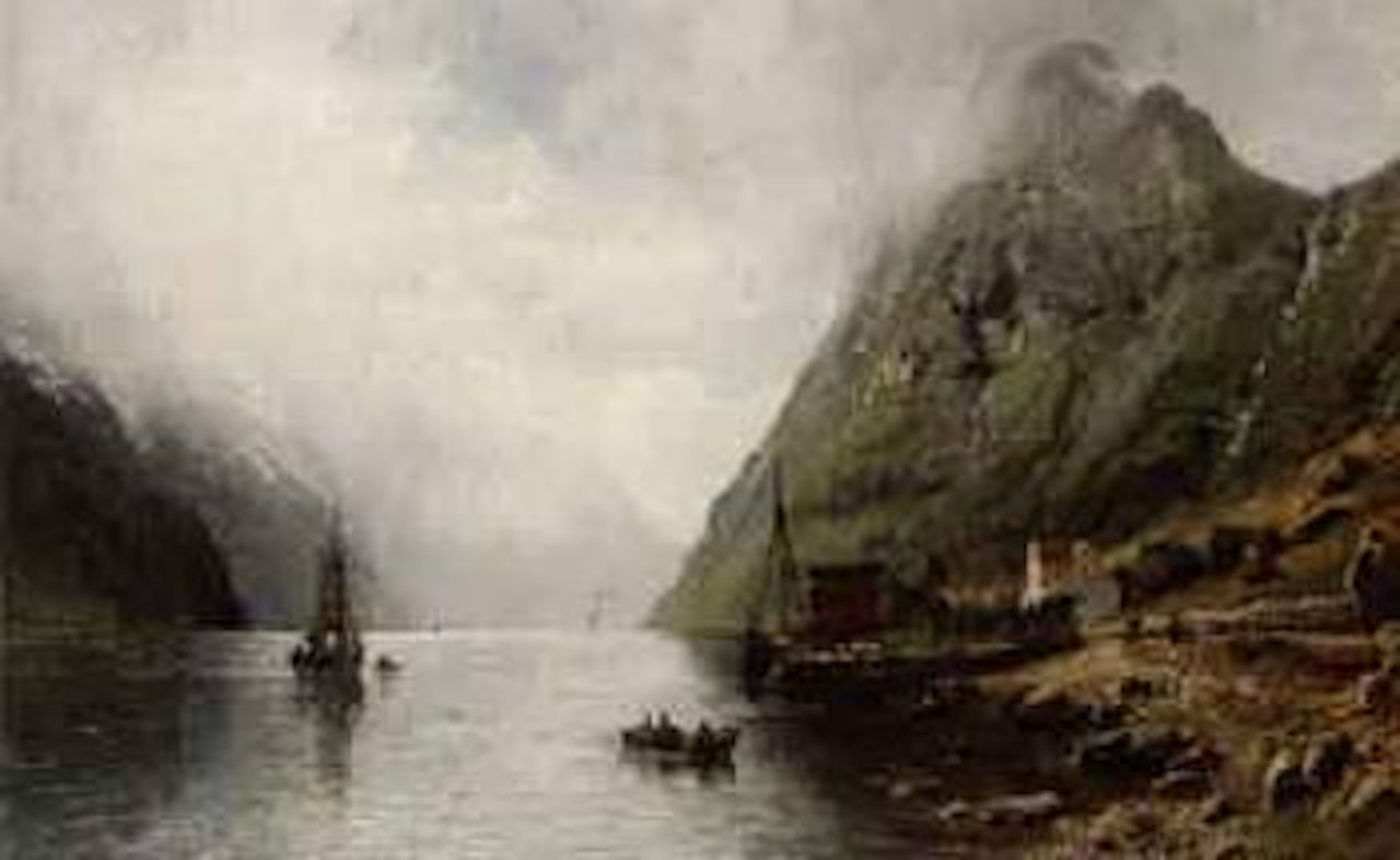 Sailing on the fjord by Anders Monsen Askevold