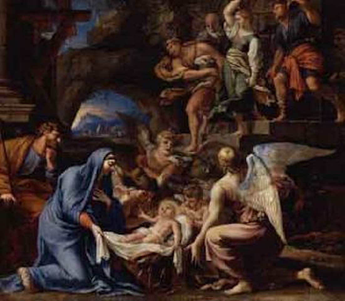 Adoration of the Shepherds by Nicolas Poussin