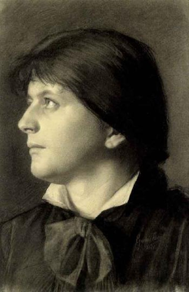 Portrait of woman by Gustav Klimt