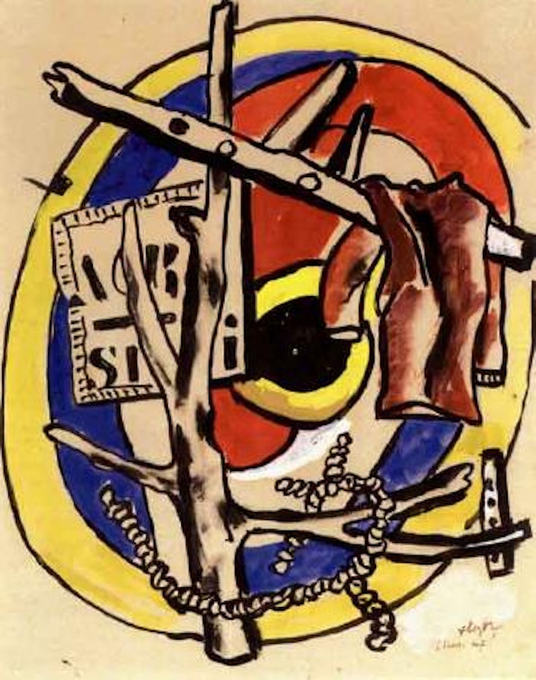 Composition by Fernand Leger