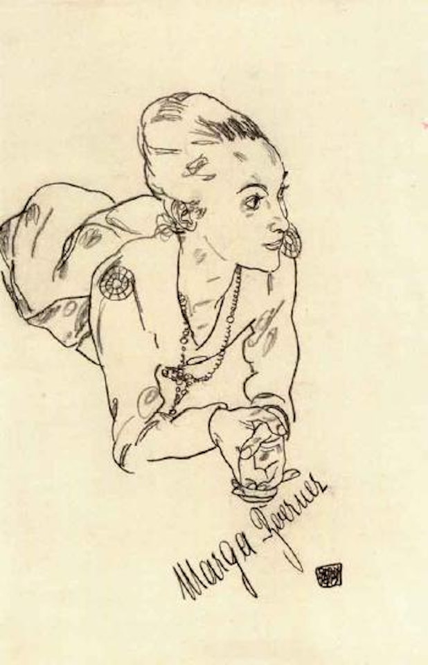 Marga Boerner by Egon Schiele
