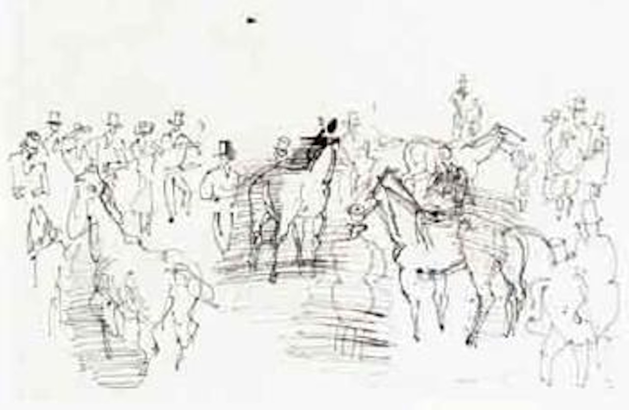 Paddock by Raoul Dufy