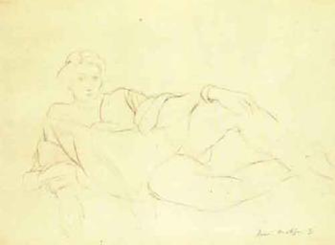 Femme allongee by Henri Matisse