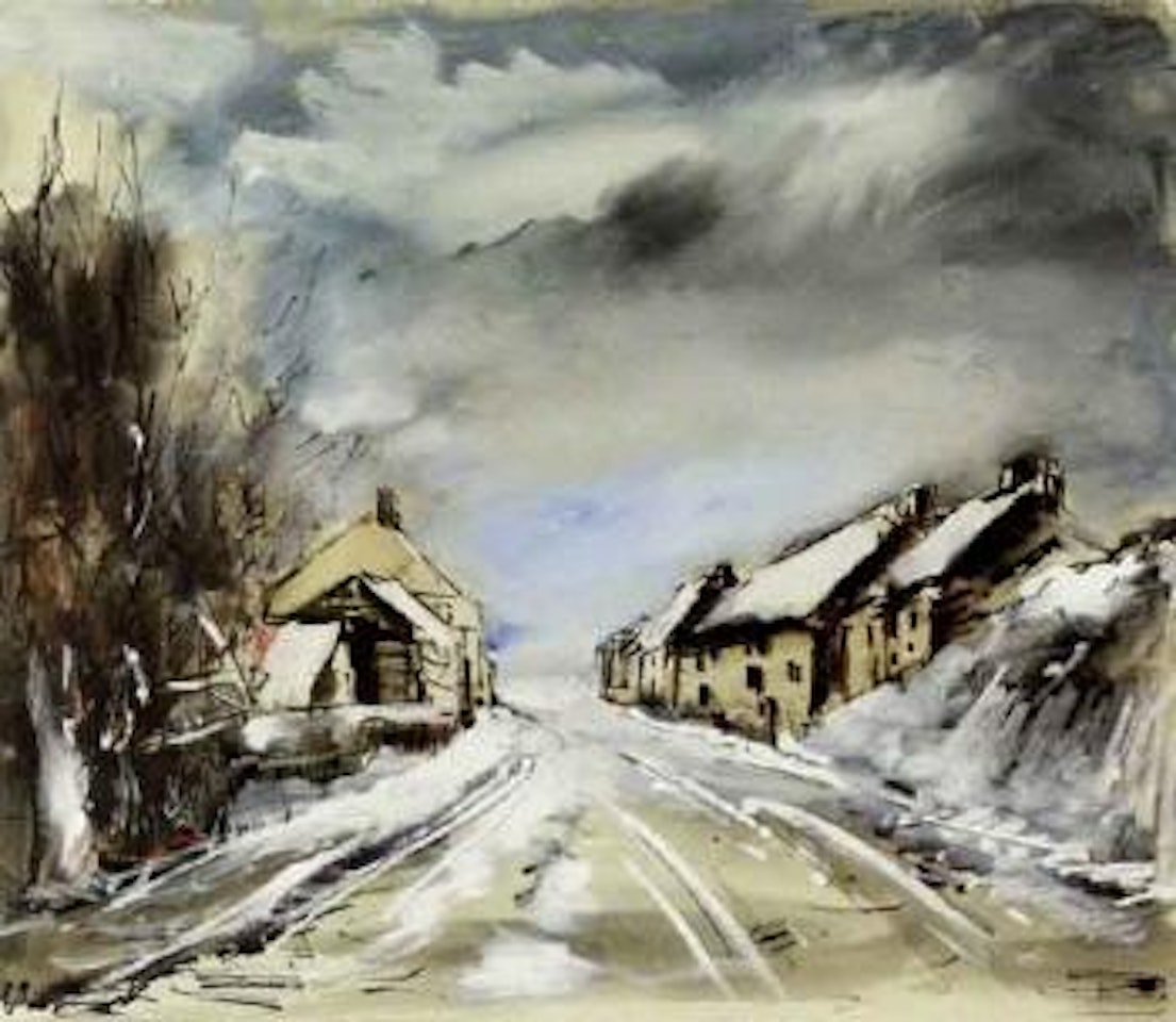 Scene d'hiver by Maurice de Vlaminck
