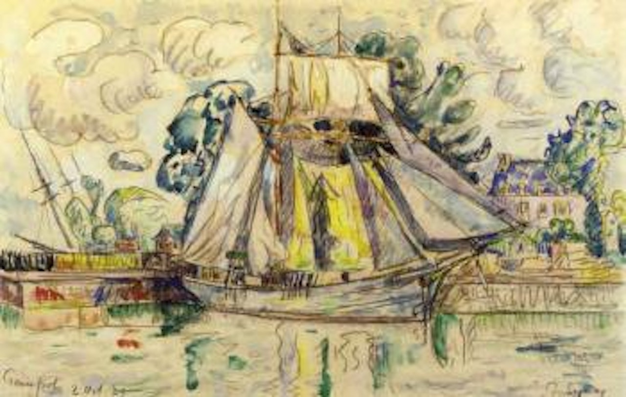 Goelette a Paimpol by Paul Signac