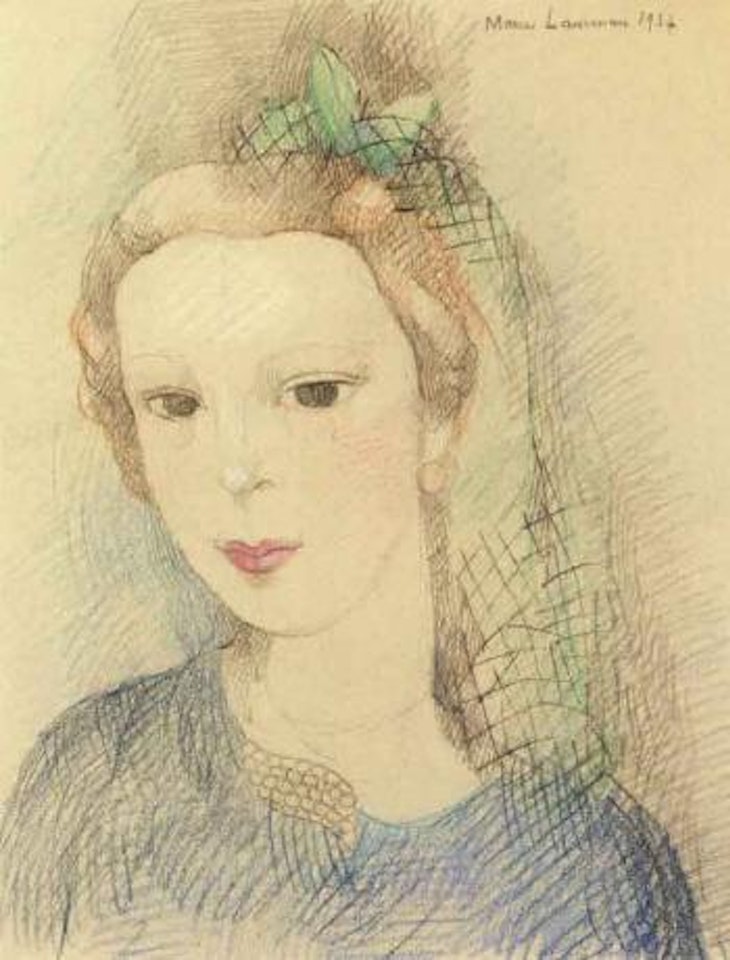 Buste de jeune femme by Marie Laurencin