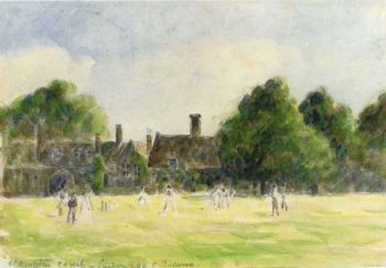 Hampton Court, London by Camille Pissarro