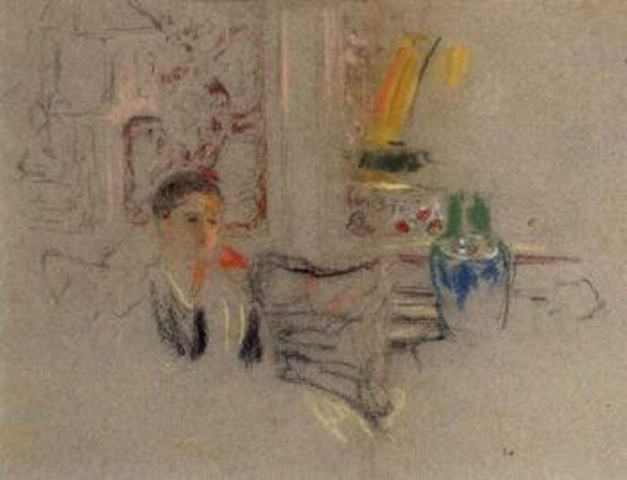 Etude pour le boudoir by Édouard Vuillard