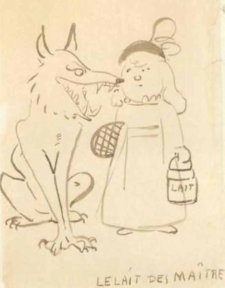 Lait des maitres by Henri de Toulouse-Lautrec