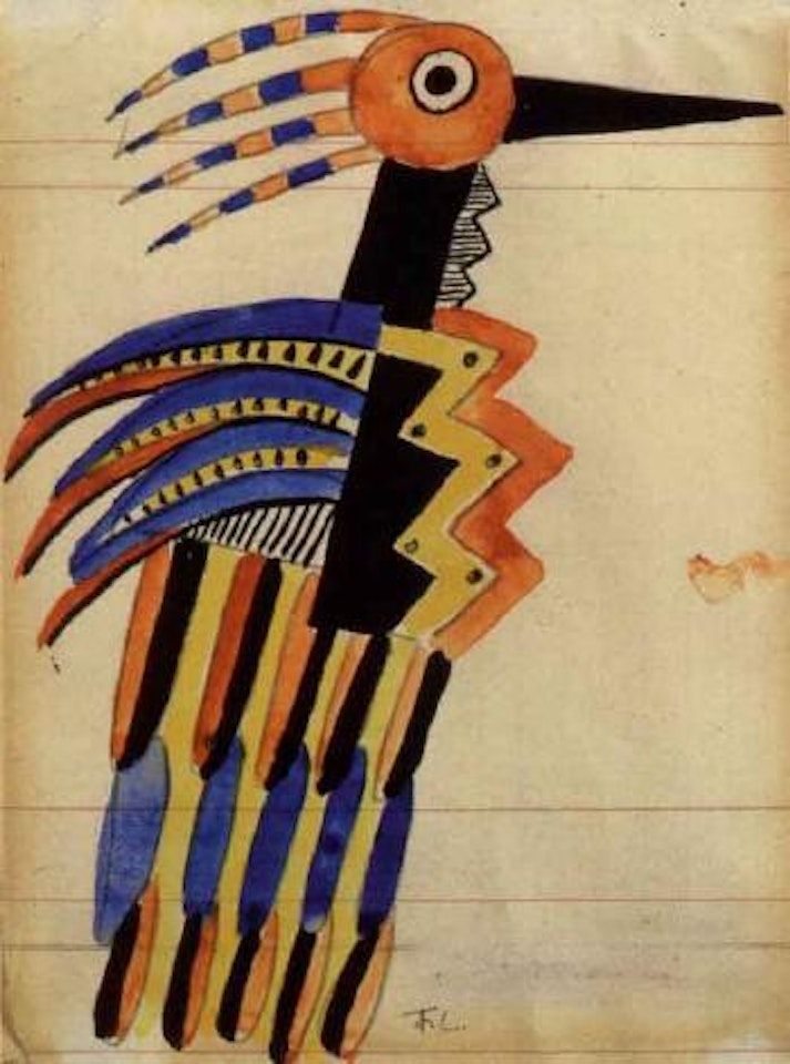 Oiseau de paradis by Fernand Leger