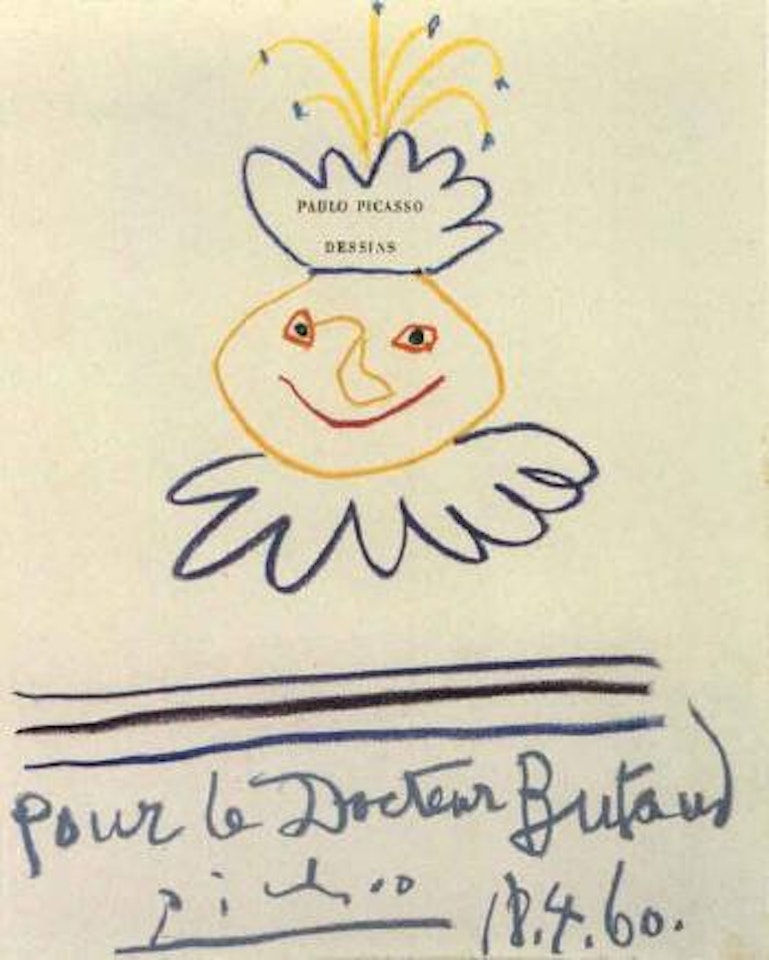 Tete de clown by Pablo Picasso