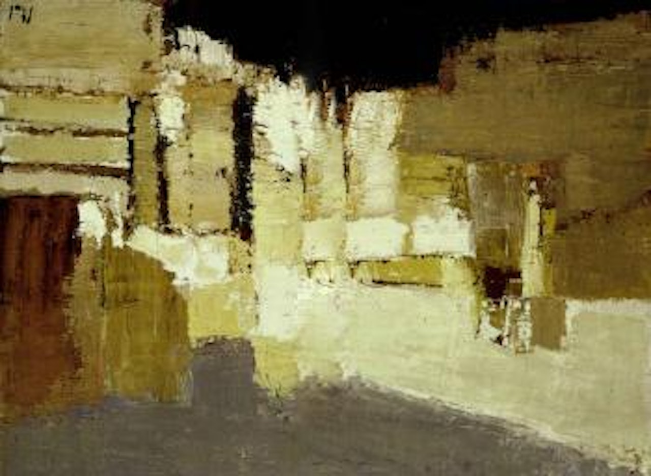 Paysage a Agrigente by Nicolas de Staël