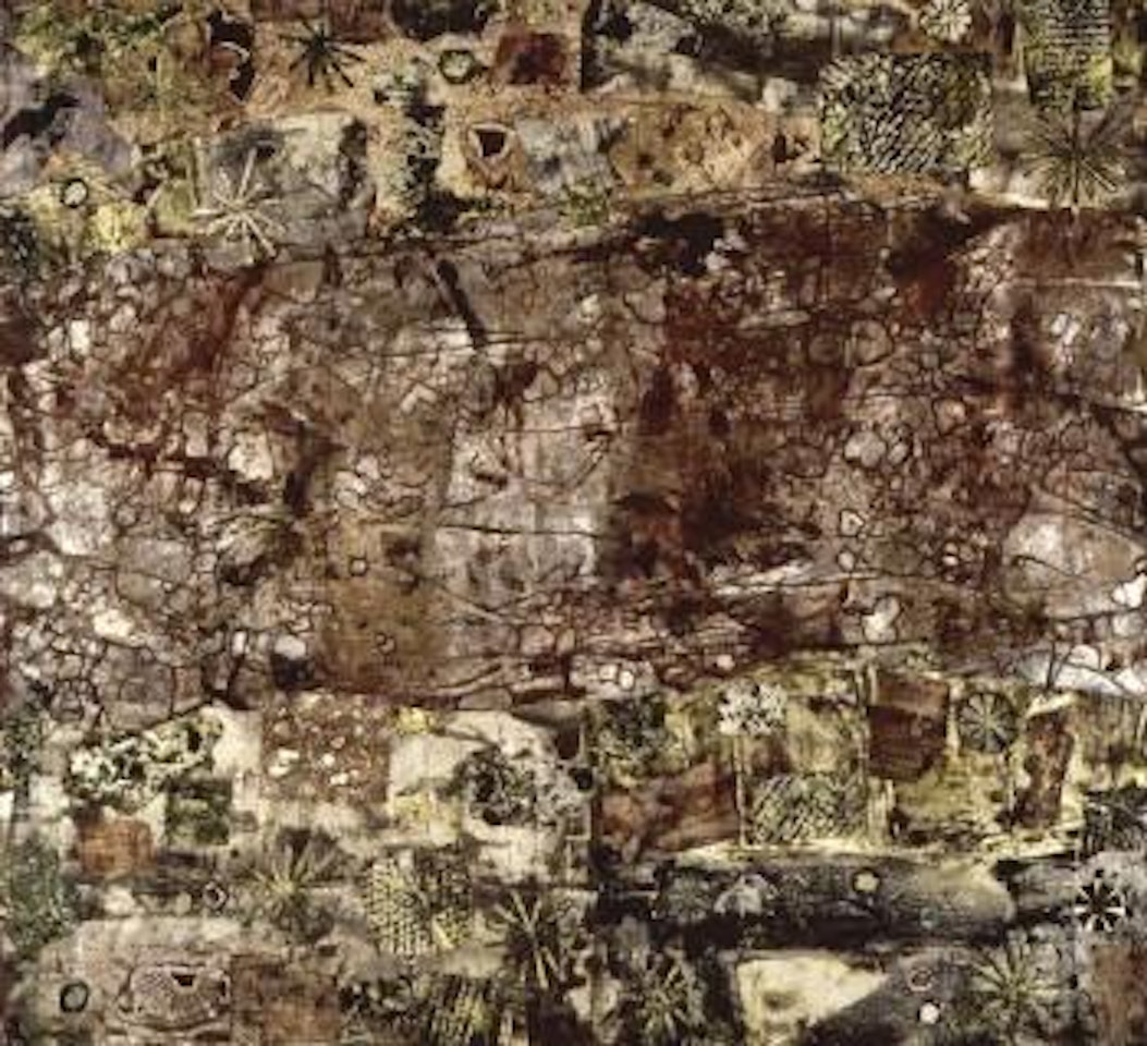 Le chemin pierreux by Jean Dubuffet