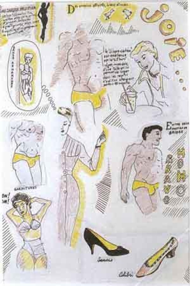 La joie by Robert Combas