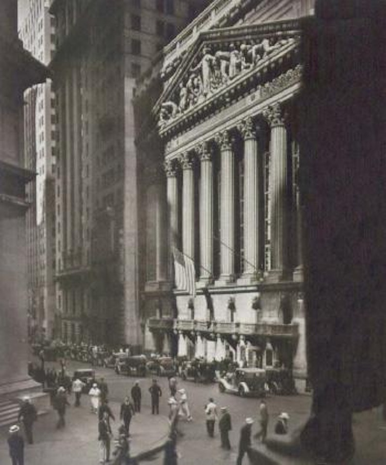 New York Stock Exchange by Berenice Abbott