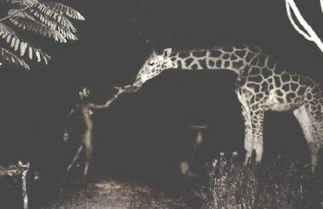 Mbuna and Maureen Gallagher, Hog Ranch by Peter Beard