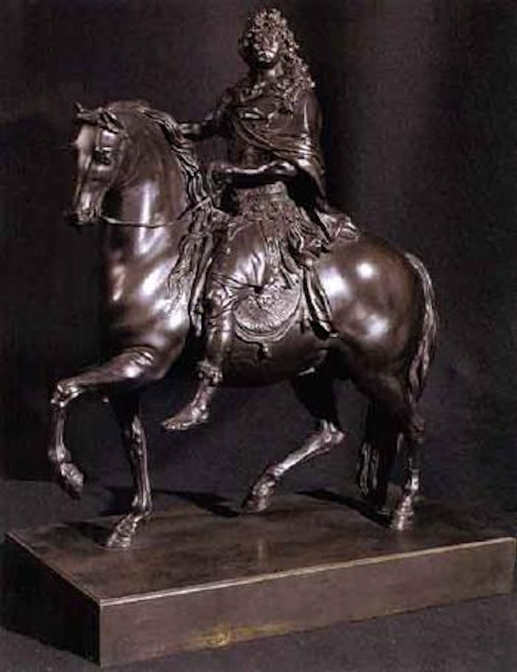 Portrait equestre de Louis XIV by French School