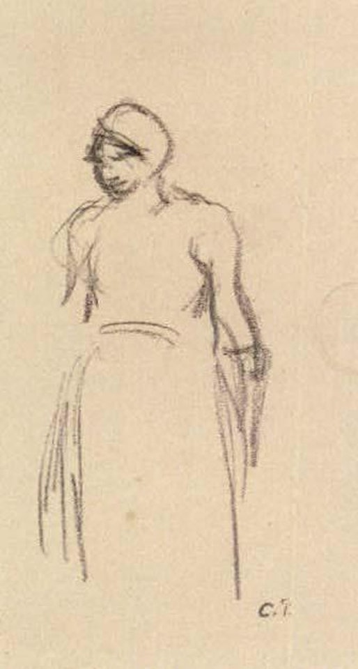 Etudes de figures by Camille Pissarro