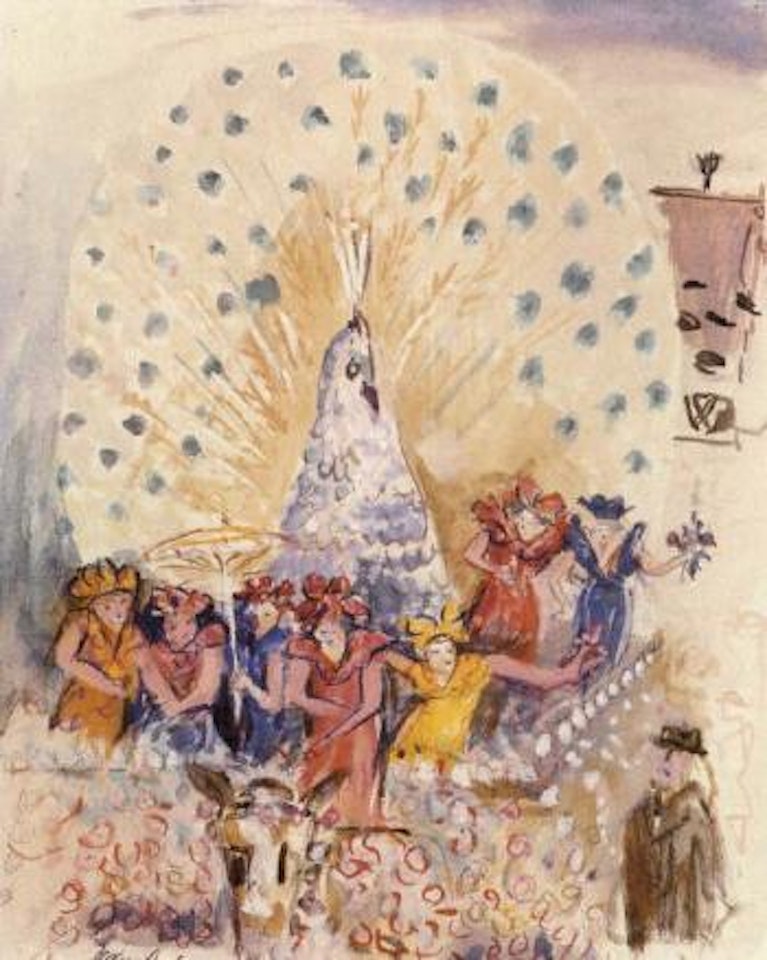 Corso fleuri by Jean Dufy