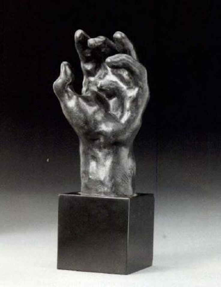 Main crispee gauche by Auguste Rodin