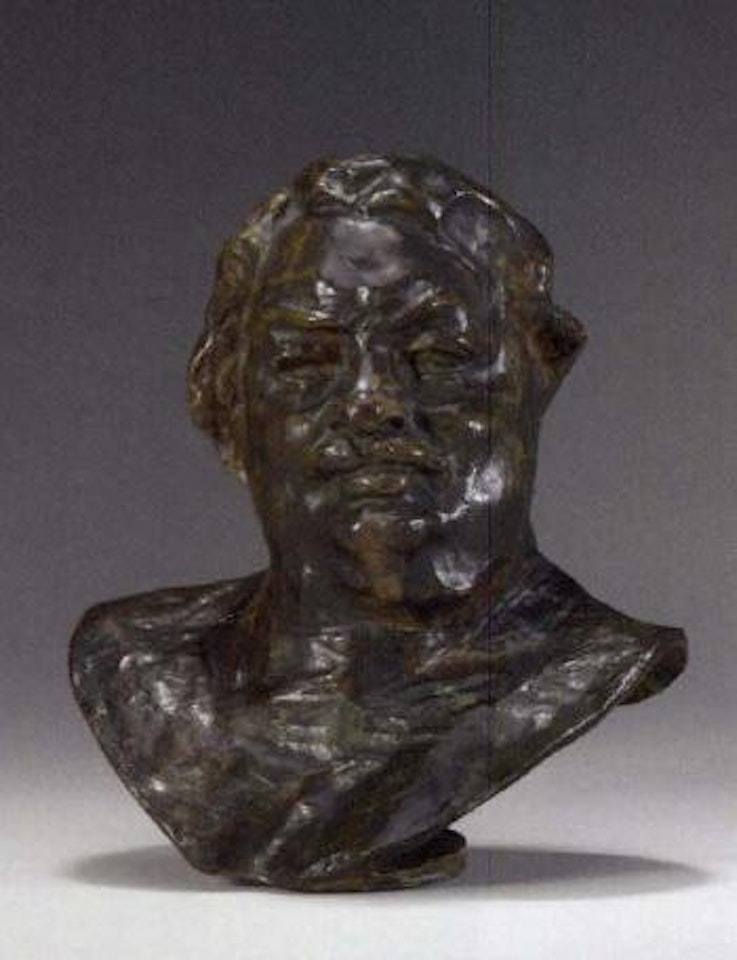 Balzac, etude de tete by Auguste Rodin