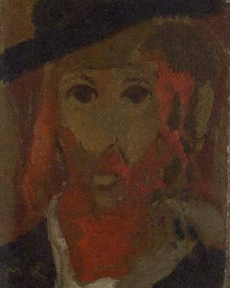 Head of Rabbi by Emmanuel Mané-Katz
